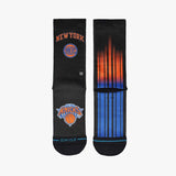 New York Knicks Statement Edition NBA Crew Socks - Black