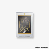 Autographed Jamal Murray Throwback Trading Card & Collectors Case