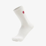 Wade Crew Socks - White