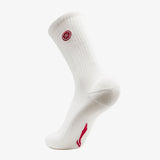 Wade Crew Socks - White