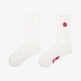 Wade Crew Socks - White