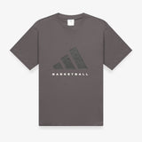 Basketball Logo T-Shirt - Grey Strata