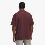 Basketball Logo T-Shirt - Burgundy