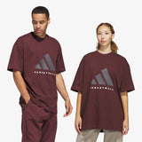 Basketball Logo T-Shirt - Burgundy