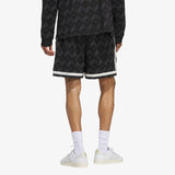 Jacquared Heritage Shorts - Black