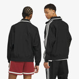 Shell Woven Jacket - Black/Ivory