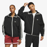 Shell Woven Jacket - Black/Ivory
