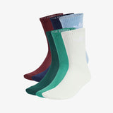Trefoil Cushion Crew Socks (6 Pairs) - Multi