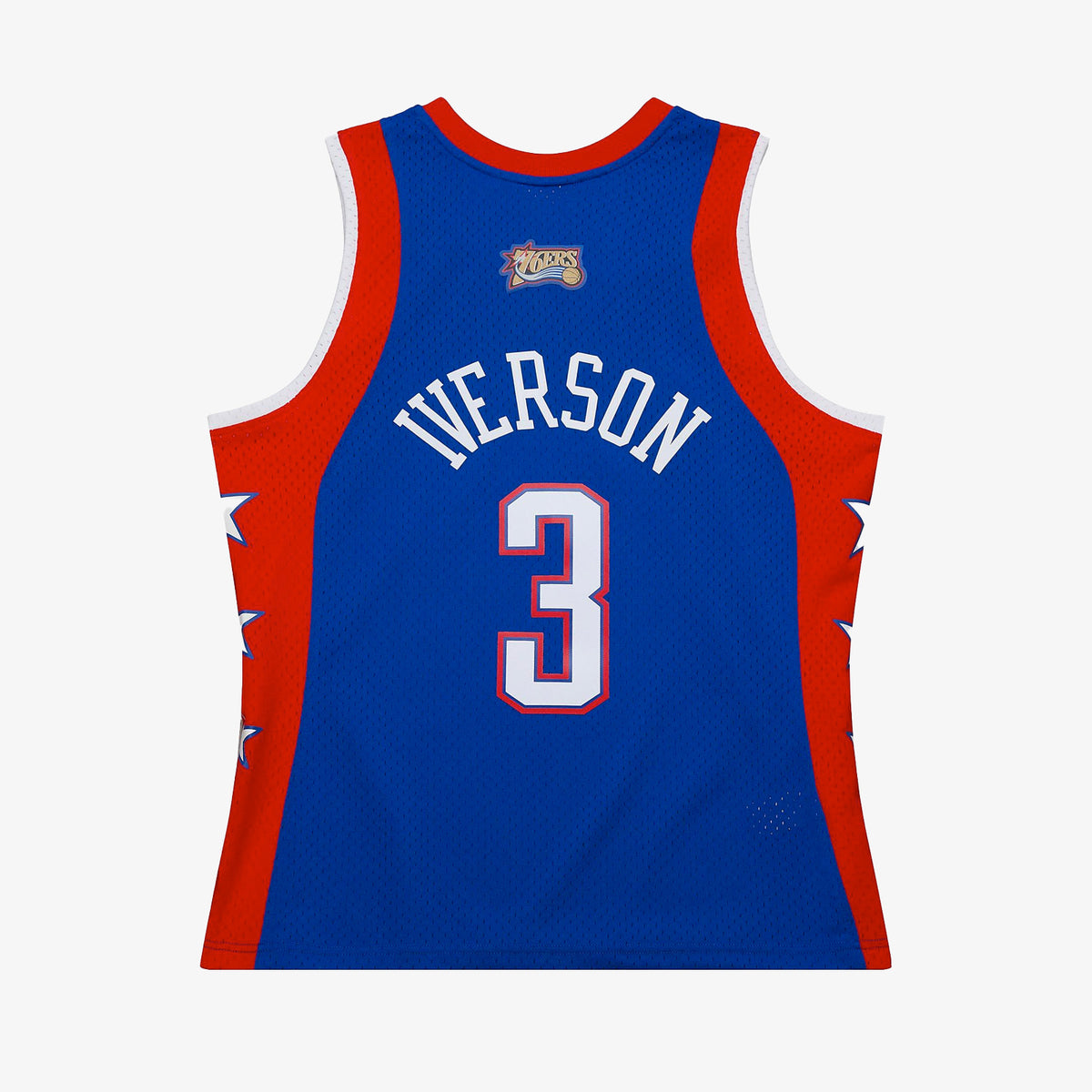 Allen iverson blue jersey hot sale