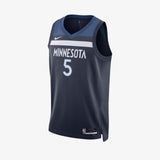 Anthony Edwards Minnesota Timberwolves Icon Edition Swingman Jersey - Navy