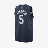 Anthony Edwards Minnesota Timberwolves Icon Edition Swingman Jersey - Navy