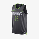 Anthony Edwards Minnesota Timberwolves Statement Edition Swingman Jersey - Grey