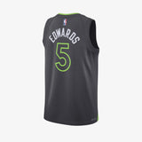 Anthony Edwards Minnesota Timberwolves Statement Edition Swingman Jersey - Grey