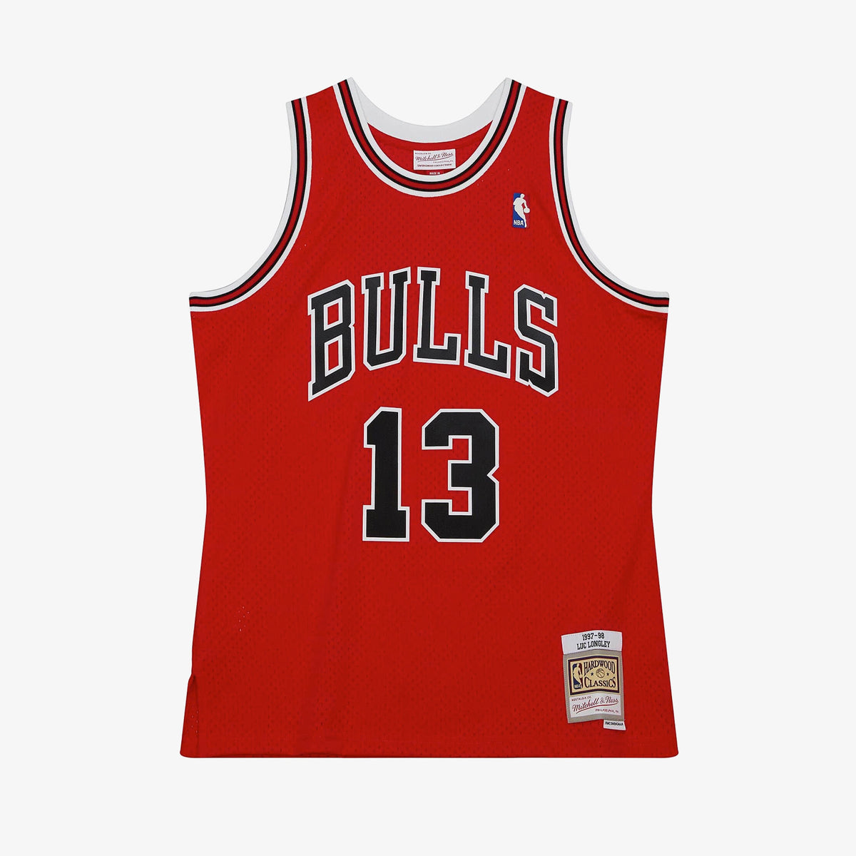 Luc longley shop bulls jersey