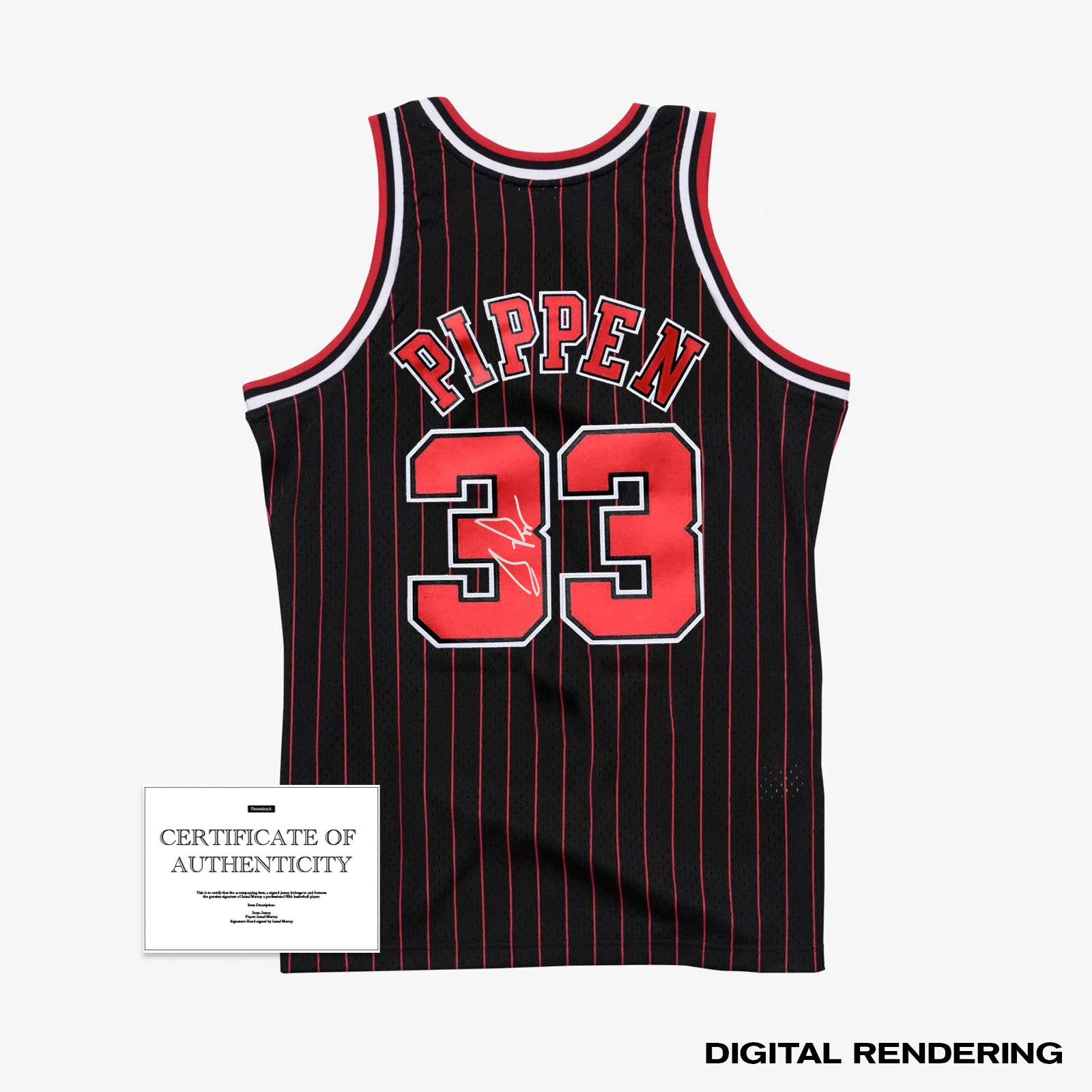 Pippen jersey black clearance