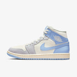 Women's Air Jordan 1 Mid - Psychic Blue