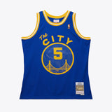 Baron Davis Golden State Warriors 04-05 HWC Swingman Jersey - Blue