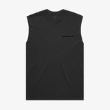 Basketball Department Faded Tank - Black