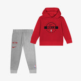 Chicago Bulls Kids Fleece Set - University Red
