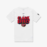 Caitlin Clark Indiana Fever 'The Clark Effect' WNBA Youth T-Shirt - White
