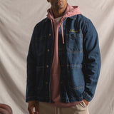 Winter Script '23 Oversized Denim Jacket - Denim