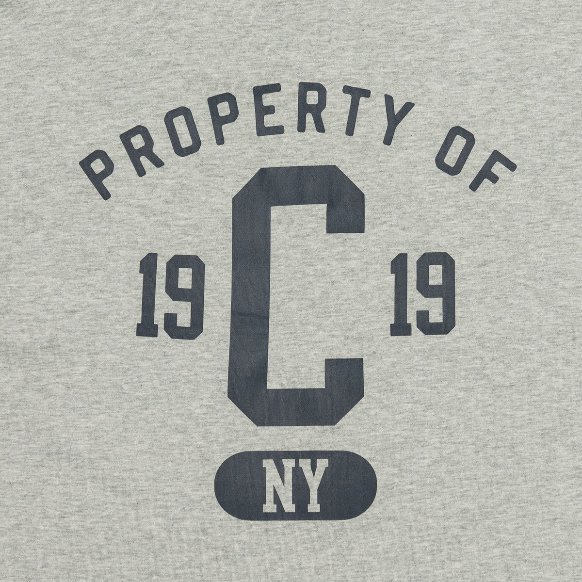 Graphic Big C T-Shirt - Grey Marle