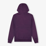 Reverse Weave Small C Hoodie - Purple