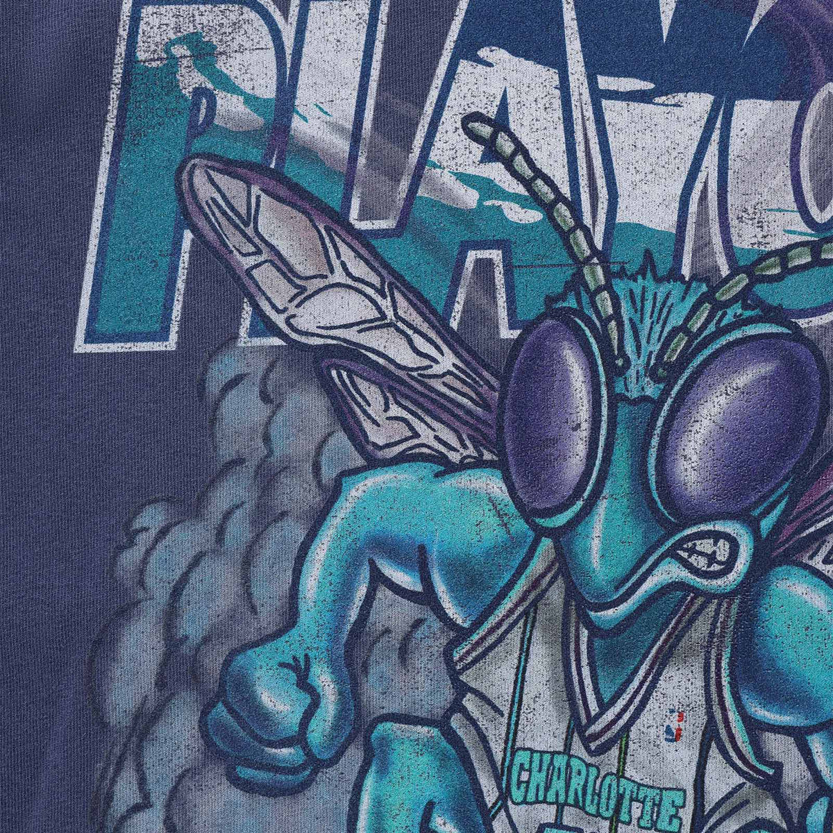 Charlotte Hornets 1993 Playoffs T-Shirt - Purple