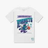 Charlotte Hornets Brush Off 2.0 T-Shirt - White