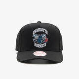 Charlotte Hornets Team Colour Logo MVP Snapback - Black