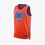 Chet Holmgren Oklahoma City Thunder Statement Edition Swingman Jersey - Orange