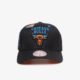 Chicago Bulls Double Team Pro Crown Snapback - Black