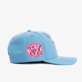 Chicago Bulls Ice Cream Pro Crown Snapback - Light Blue/Pink