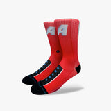 Los Angeles Clippers City Edition NBA Crew Socks - Orange