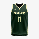 Bryce Cotton Australian Boomers Swingman Jersey - Green