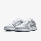 Women's Air Jordan 1 Low - White/Wolf Grey