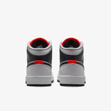 Air Jordan 1 Mid (GS) - Black/Summit White/Infrared