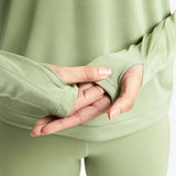 Dri-FIT Swoosh Hybrid 1/2-Zip Shirt Women - Green