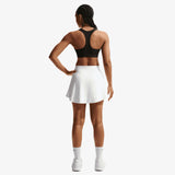 Swoosh Medium-Support Padded Bra - Black/White