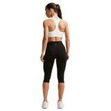 Swoosh Medium-Support Padded Bra - White/Black