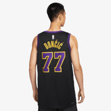 Luka Doncic Los Angeles Lakers 2025/26 City Edition Swingman Jersey - Black