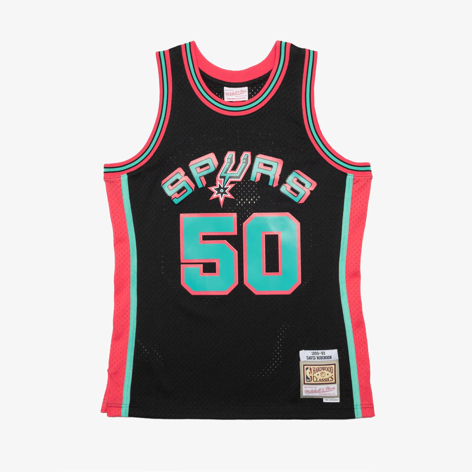David Robinson San Antonio Spurs 98 99 HWC Swingman Jersey Black