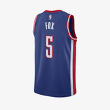 De'Aaron Fox Sacramento Kings 2024/25 City Edition Swingman Jersey - Blue Rush