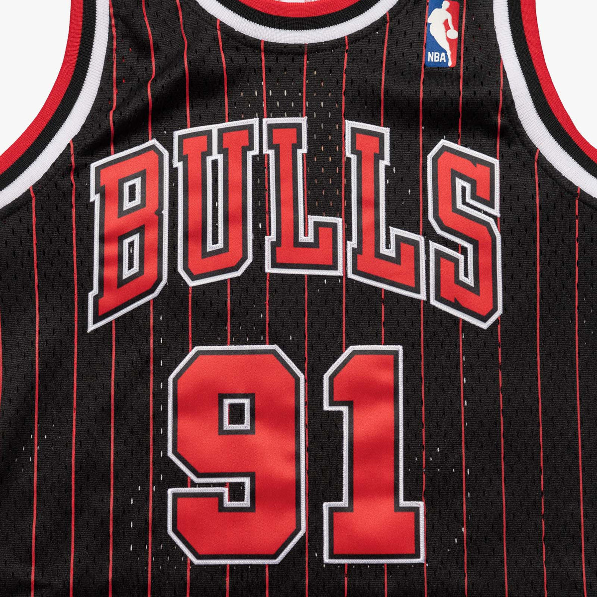 Dennis Rodman Chicago Bulls 97-98 HWC Swingman Jersey - Red - Throwback