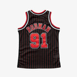Dennis Rodman Chicago Bulls 95-96 HWC Youth Swingman Jersey - Black