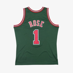 Derrick rose hot sale jersey green