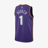 Devin Booker Phoenix Suns 2024/25 City Edition Swingman Jersey - Purple