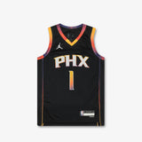 Devin Booker Phoenix Suns Statement Edition Youth Swingman Jersey - Black