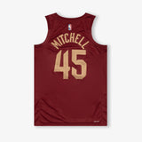 Donovan Mitchell Cleveland Cavaliers Icon Edition Swingman Jersey - Red
