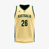Duop Reath Australian Boomers 2024 Swingman Jersey - Gold